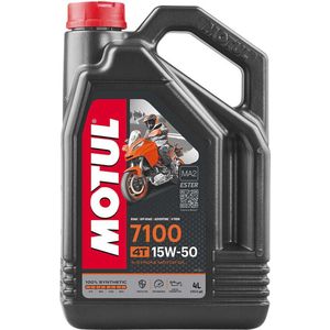 Motul - 7100 4T - Synthetische Motorolie - SAE 10W-40 - API SJ/SL - JASO MA-2
