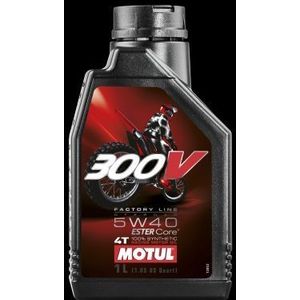Motul - 300V Factory Line Off Road Motorolie - 5W40 - 1L