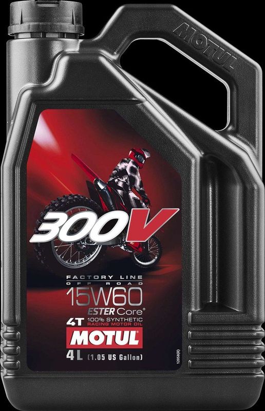 MOTUL - 300V Factory Line - Smeermiddel - 100% Synthetisch - ESTER Core® Technologie
