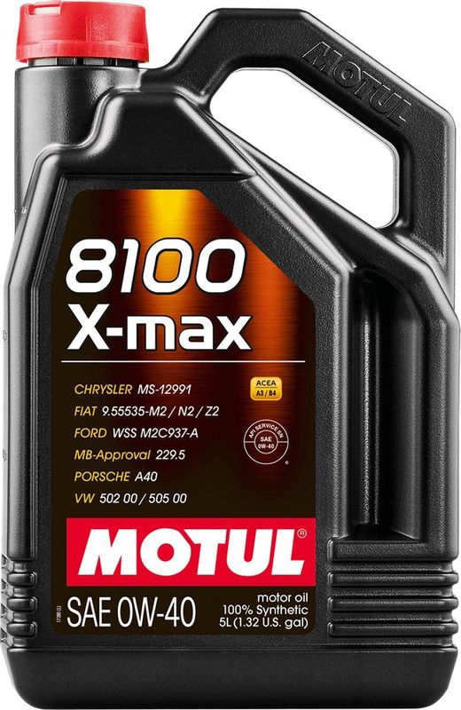 Motul - 0W-40 - Synthetische Olie - 5 Liter - Jerrycan