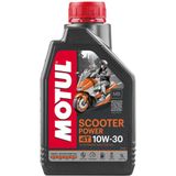 MOTUL - SCOOTER POWER 4T - 10W30 - 1L - 100% Synthetisch Smeermiddel