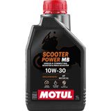 MOTUL - SCOOTER POWER 4T - 10W30 - 1L - 100% Synthetisch Smeermiddel