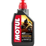 MOTUL - SCOOTER POWER 4T - 10W30 - 1L - 100% Synthetisch Smeermiddel
