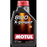 Motul - 8100 X-Power - Motorolie - 10W60 - 1 Liter - Volledig Synthetisch