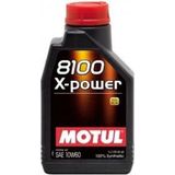 Motul - 8100 X-Power - Motorolie - 10W60 - 1 Liter - Volledig Synthetisch