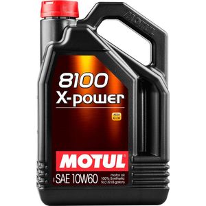 Motul - 8100 X-POWER - Motorolie - 10W-60 - 5 Liter