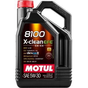 Motorolie MOTUL Oil 8100 X CLEAN EFE 5W30 5L