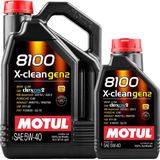 MOTUL 8100 X-CLEAN GEN2 - Motorolie - 1 Liter - 5W-40 - ACEA C3 - API SN
