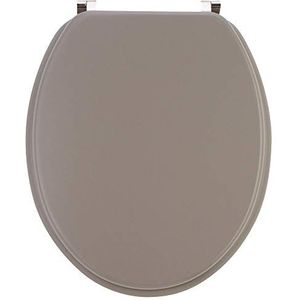 Wirquin Woody 20717957 WC-bril, mat, taupe