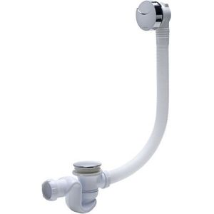 Wirquin 30718683 afvoergarnituur voor badkuip, met kabel, L700 sifon cobra ABS