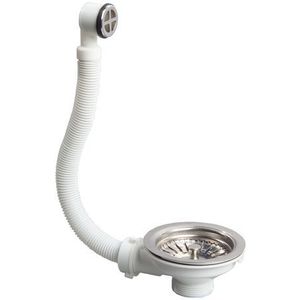 Wirquin afvoerplug korf met overloop 90mm