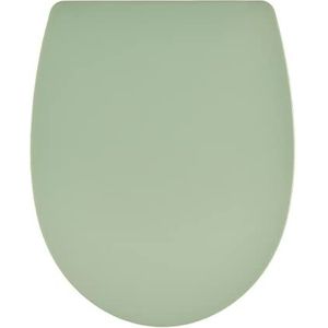 Wirquin 20724244 Marbella U-vorm Thermoplastische wc-bril saliegroen