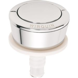 Wirquin Enkele Wc-drukknop Chroom