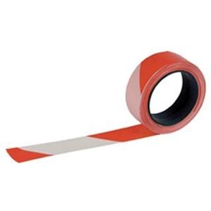 SIGNALISATIELINT - ROOD-WIT - 100 m - 5 cm