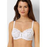 SANS COMPLEXE - Arum - Omsluitende Beugel-BH - Wit - Polyamide