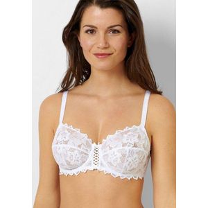 SANS COMPLEXE - Arum - Omsluitende Beugel-BH - Wit - Polyamide