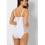 SANS COMPLEXE - ARUM - Body - Wit - Kant - Gerecycled Polyamide