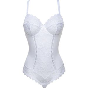 SANS COMPLEXE - ARUM - Body - Wit - Kant - Gerecycled Polyamide