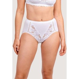 Sans Complexe - Maxi Slip - Wit - Katoen - Kant