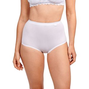 Simplement Coton bio - Hoge Slips - Wit - Biologisch Katoen - Set van 3