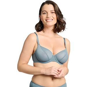 Sans Complexe Klassieke beha met beugels voor dames, Blauwe steen, 75C