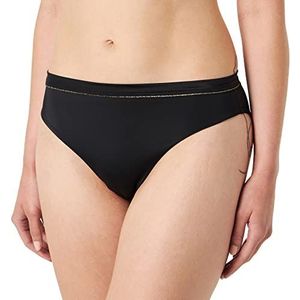 Sans Complexe Bain Speekaboo Shape Bikinibroekje voor dames (1 stuk), zwart.