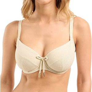 Sans Complexe Glow It Up bikinitop met beugels voor dames, Ivoor Goud, 70C