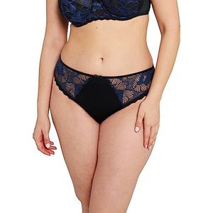 Sans Complexe Capucine Damesslips (1 stuk), Zwart & Blauw