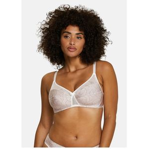 Sans Complexe Klassieke beha zonder beugel voor dames, Grafische print taupe, 85E