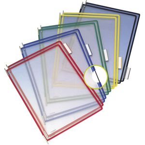 Tarifold Transparante zichtmap, VE = 10 stuks, voor A3, kleurassortiment