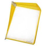 Tarifold Drehzapfentafel Candy Line PP A4 Rahmen transluzent orange VE