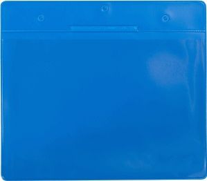Tarifold Pro Kennzeichnungshülle A5 quer blau PVC VE=10 Stück