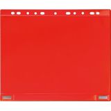 Djois presentatiemap magnetisch A4 11-gaats 200 micron rood (5 stuks)