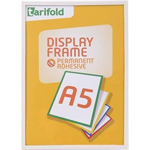 Tarifold fr 194882 ID-lijst, documentenhouder, A4, permanente lijm, vast frame, wit, 1 stuk