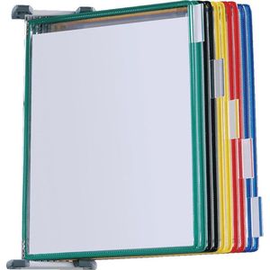 Djois Tarifold wandelement A4 incl. 10 insteektassen assorti + 5 ruiters pak 1 stuk