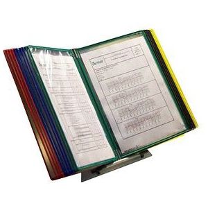 tarifold Sichttafelsystem 434209 DIN A4 farbsortiert mit 20 St. Sichttafeln