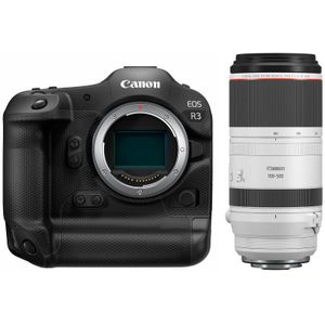 Canon EOS R3 systeemcamera Zwart + RF 100-500mm f/4.5-7.1L IS USM