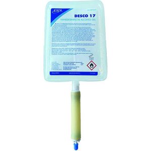 6x Handdesinfectie Euro Products Q18 alcoholgel Desco 17 800 ml 411311 [6x]