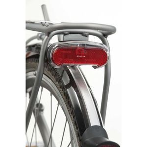 Achterlicht Riff Batlow LED Batterij Aan/Auto/Uit Zwart