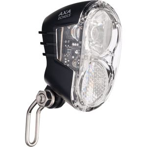 AXA Echo 15 - Fietslamp Voorlicht - LED Koplamp - Auto On Fietsverlichting – Steady - Dynamo
