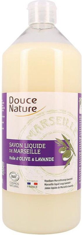 Douce Nature - Marseille Vloeibare Handzeep - Lavendel - 1 Liter - Biologisch