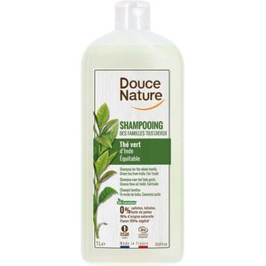 Douce Nature - Shampoo - Glanzend Haar - Groene Thee - Bio