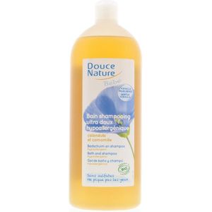 Douce Nature Baby badschuim & shampoo bio 1000ml