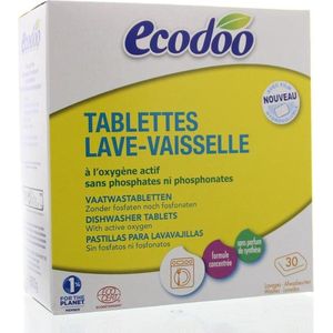 Ecodoo Vaatwasmachine tablets bio 30st