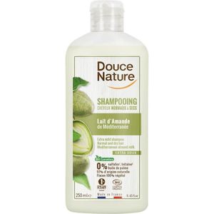 Douce Nature Shampoo normaal/droog haar amandelmelk bio 250ml