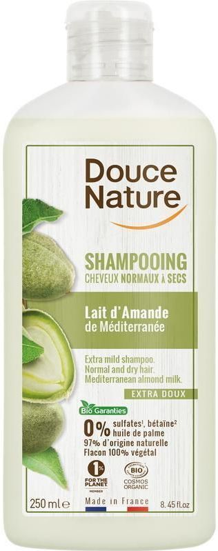 Douce Nature - Shampoo - Normaal/Droog Haar - Amandelmelk - Bio