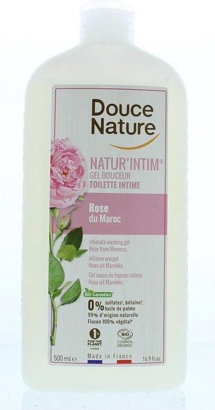 Douce Nature Biologische Zachte intieme reinigingsgel roze - 500ml