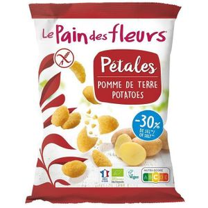 Blumenbrot Petales Kartoffelchips gepufft glutenfrei 75 g