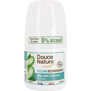 Douce Nature Deodorant roll on aloe hervulbaar 50g