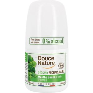 Douce Nature - Deodorant Roll On - Mint - Hervulbaar